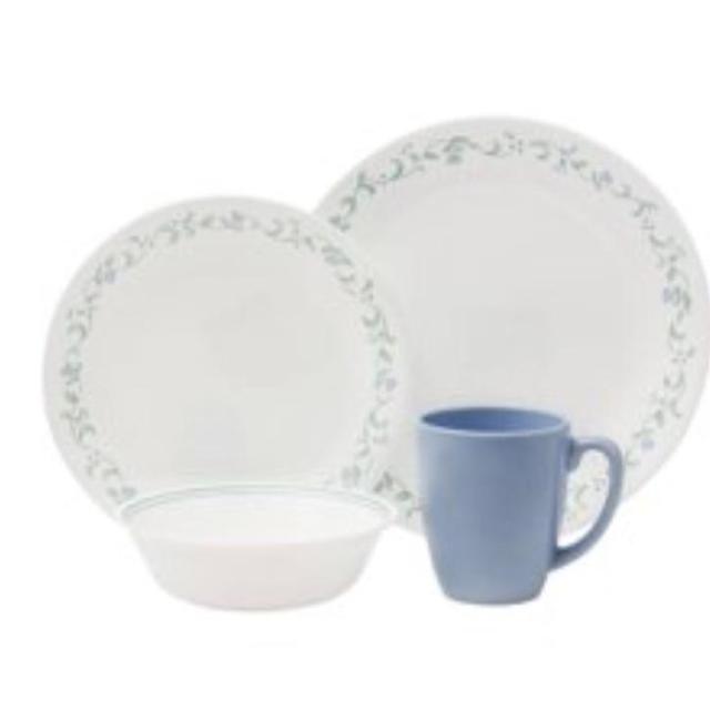 Corelle Livingware Country Cottage 16-Piece Dinnerware Set