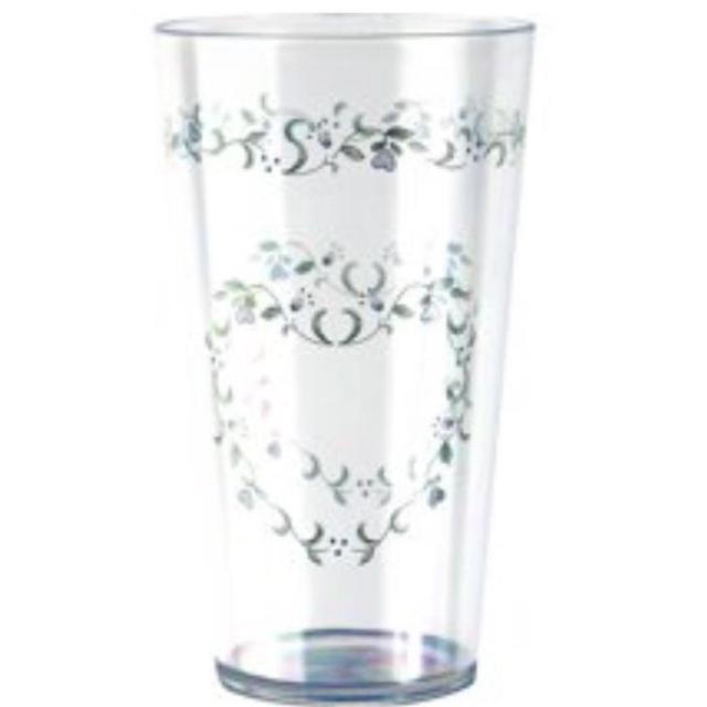 Corelle Coordinates Country Cottage - 19oz Acrylic Iced-tea Glass Set of 6