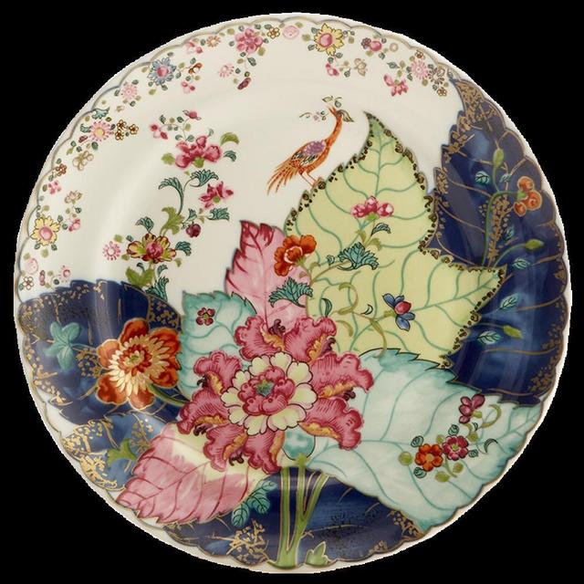 TOBACCO LEAF DINNER PLATE, set of 10