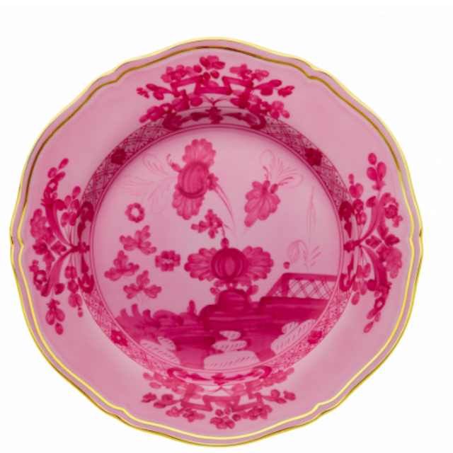 Richard Ginori Dessert plates Oriente Italiano Porpora, set of 10