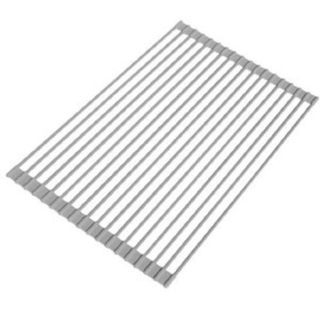 Better Houseware Over the Sink Roll-Up Drying Rack 1434 Gray