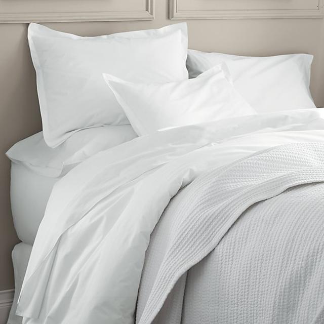 Belo White King Duvet Cover