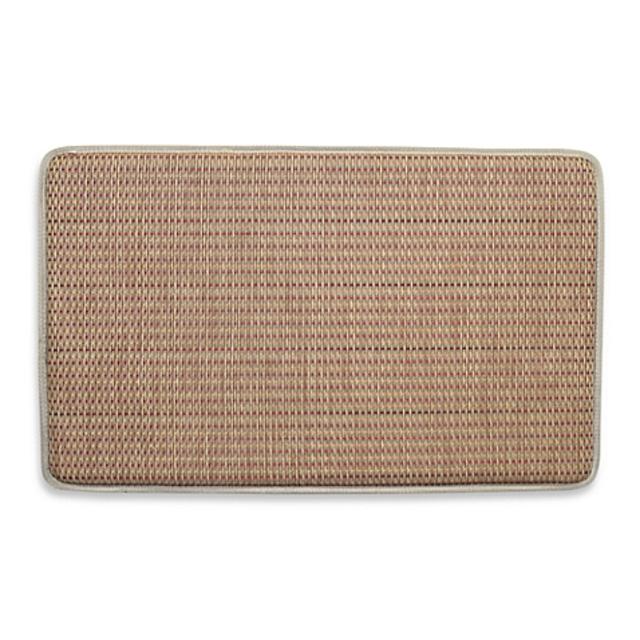 Bacova Basketweave 18-Inch x 30-Inch Chef's Mat in Rust