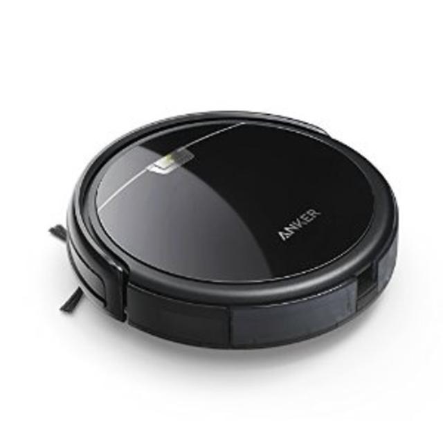 Anker RoboVac 10, Self-Docking Robotic Vacuum Cleaner with Drop-Sensing Technology - Black