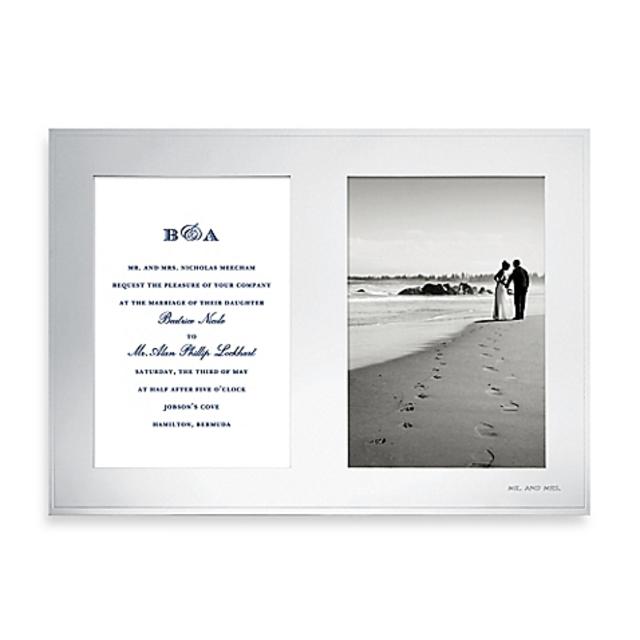 kate spade new york Darling Point Double 5-Inch x 7-Inch Photo Frame