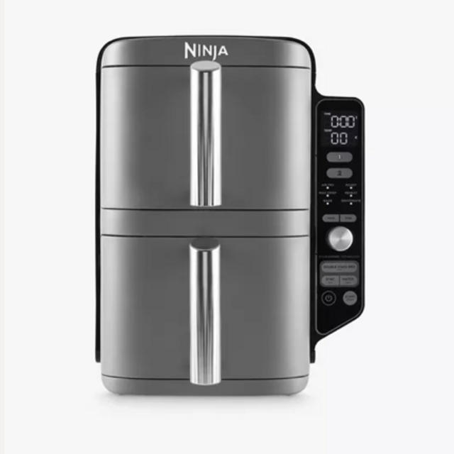 Ninja Double Stack XL 2-Drawer Air Fryer, Grey