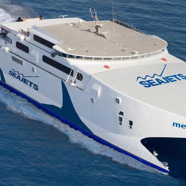 One Way Ferry between Athens and Milos