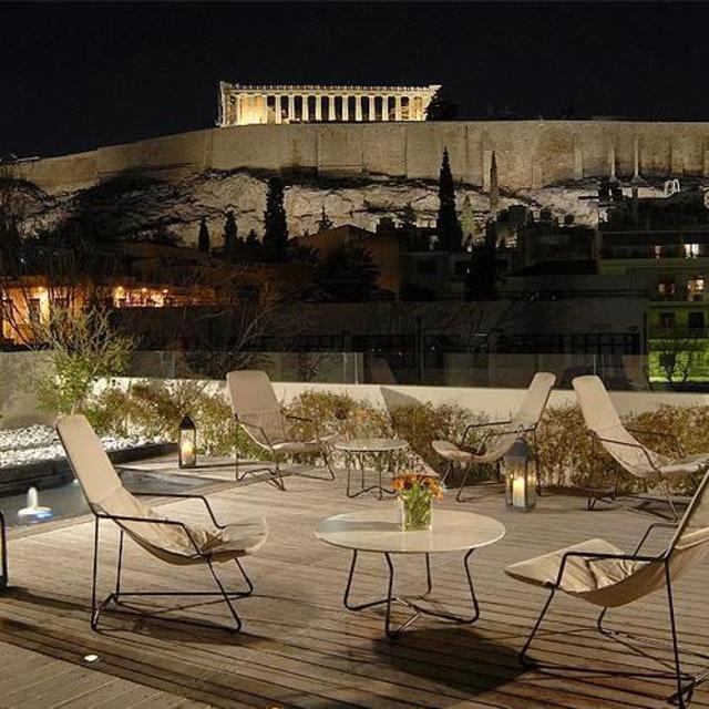 One night at Herodion Hotel, Athens, Greece