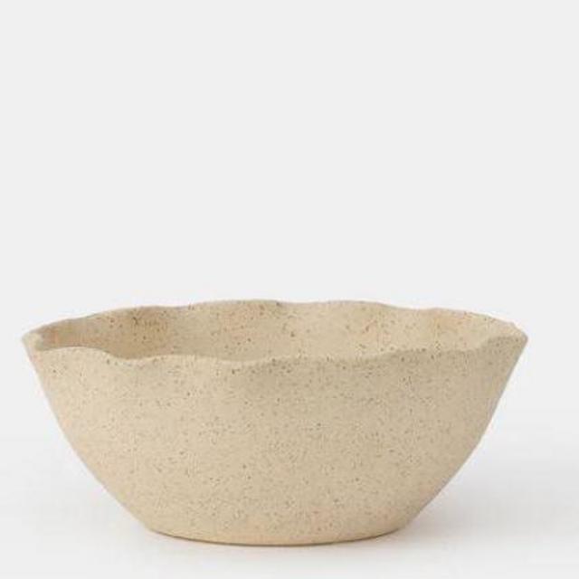 Ceramic Scalloped Bowl