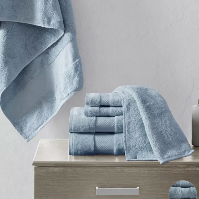 Madison Park Signature Madison Park Turkish Cotton 6-Pc. Bath Towel Set