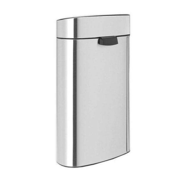 Brabantia® Touch-Top 10.6-Gallon Trash Can in Steel