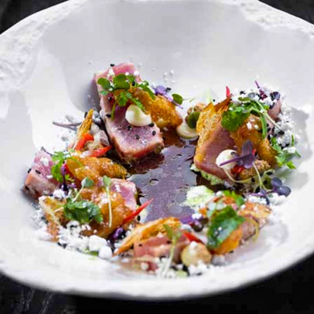 Lunch & Dinner on our Honeymoon!