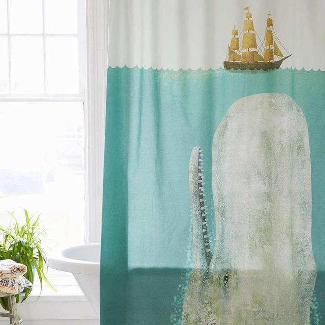 Whale Shower Curtain