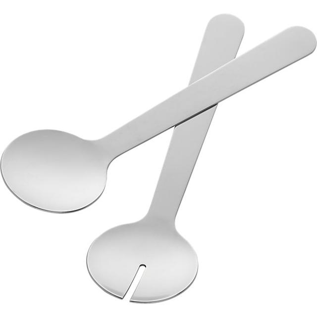 Steel salad servers