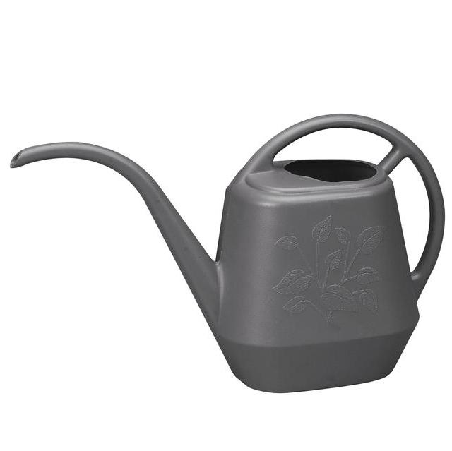 Bloem Living AW21-60 Aqua Rite Watering Can, 56-Ounce, Peppercorn