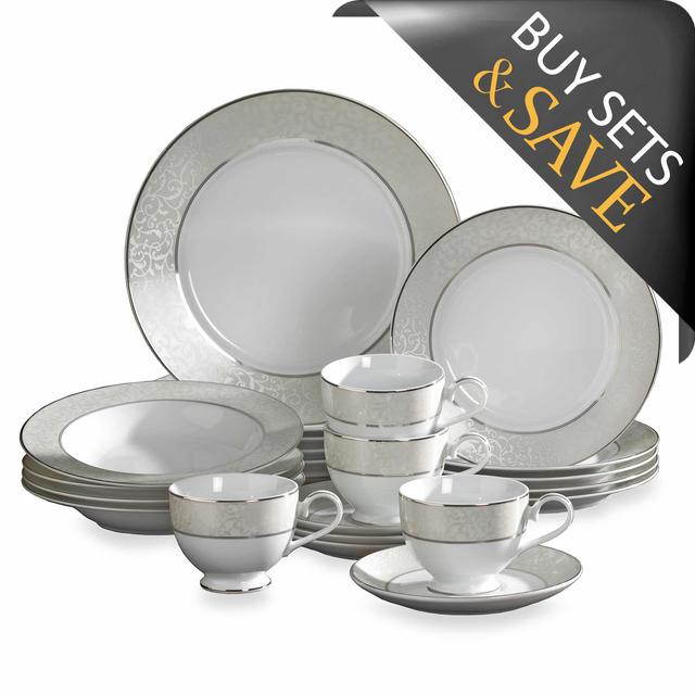 Mikasa® Parchment 20-Piece Fine China Dinnerware Set