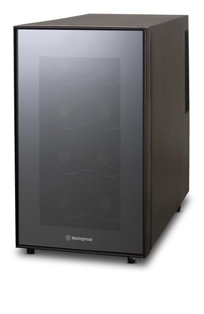 Westinghouse Thermal Electric 8 Bottle Wine Cellar, Black