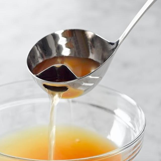 Williams Sonoma Stainless-Steel Fat Skimming Ladle