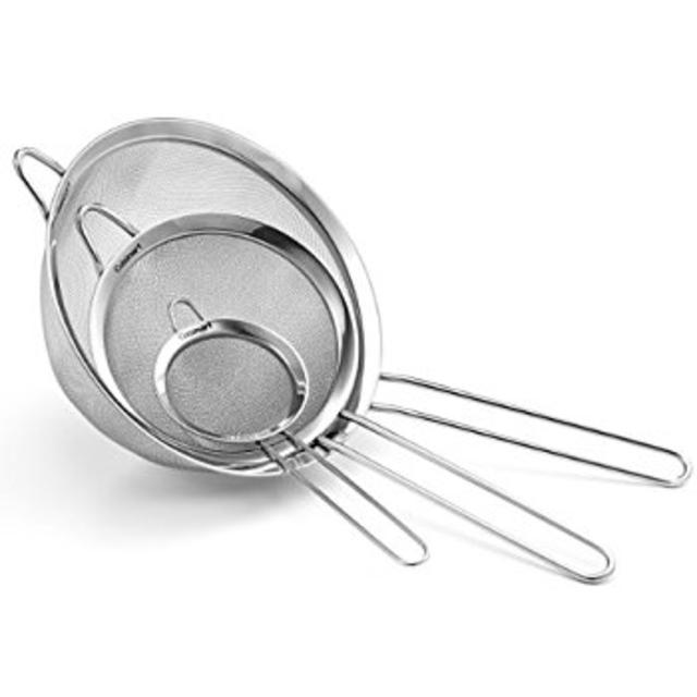Strainers