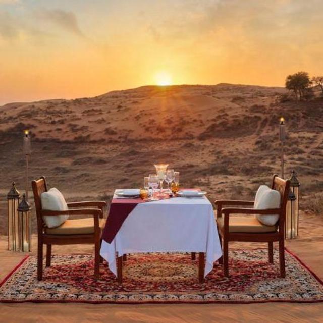 Private Desert Dining Experience in Al Wadi Desert