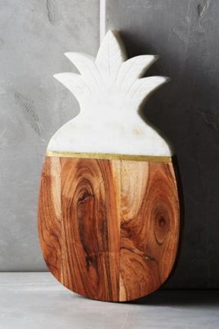 Marble & Acacia Cheese Board