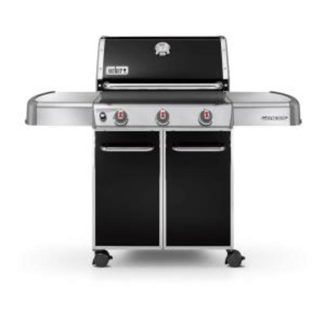 Genesis E-310 3-Burner Propane Gas Grill in Black