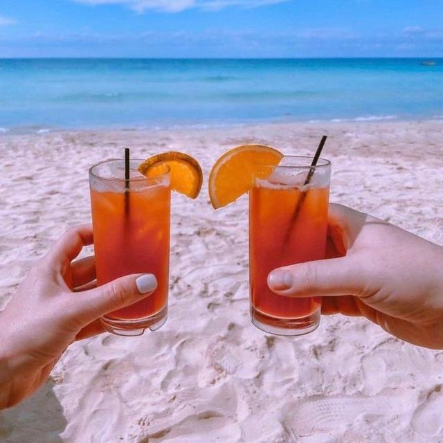 Afternoon Spritz on the beach