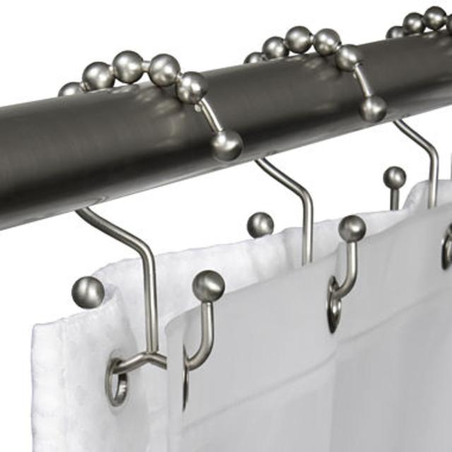 Maytex Double Glide Shower Curtain Hooks