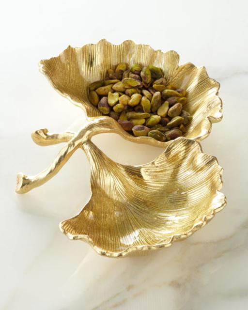 Michael Aram Ginko Double-Compartment Dish