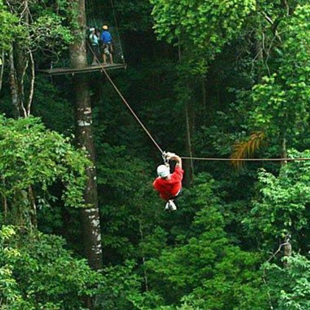 Zip Lining in Costa Rica
