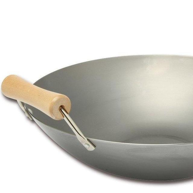 Joyce Chen 21-9978, Classic Series Carbon Steel Wok, 14-inch