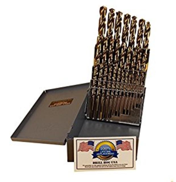 29 Pc Cobalt Drill Bit Set
