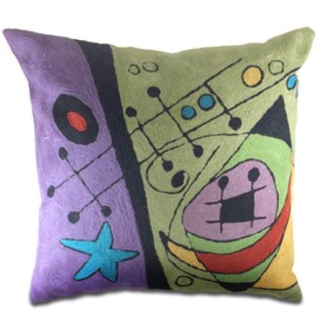 Bridal Shower-Pillow- Miro Inspired | Milwaukee Art Museum Store
