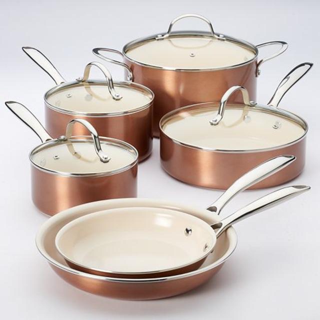 Food Network™ 10-pc. Nonstick Ceramic Cookware Set