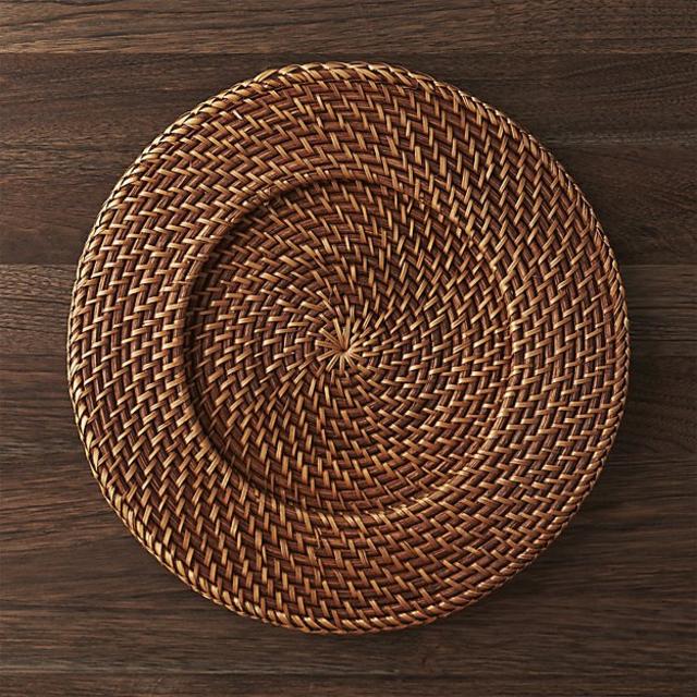 Artesia Rattan Charger Plate