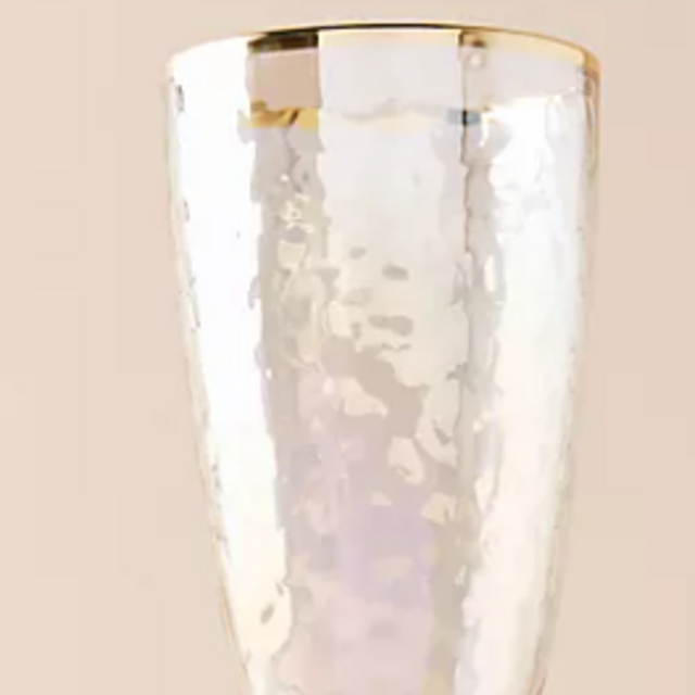 Lustered Flutes, Set of 4