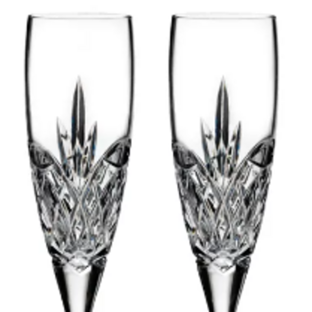 Waterford Love Forever Flute Pair, 7.1 Oz