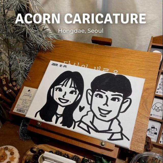 Caricatures in Seoul