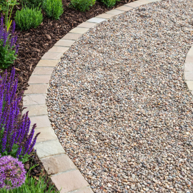 Rocks to redo the side yard