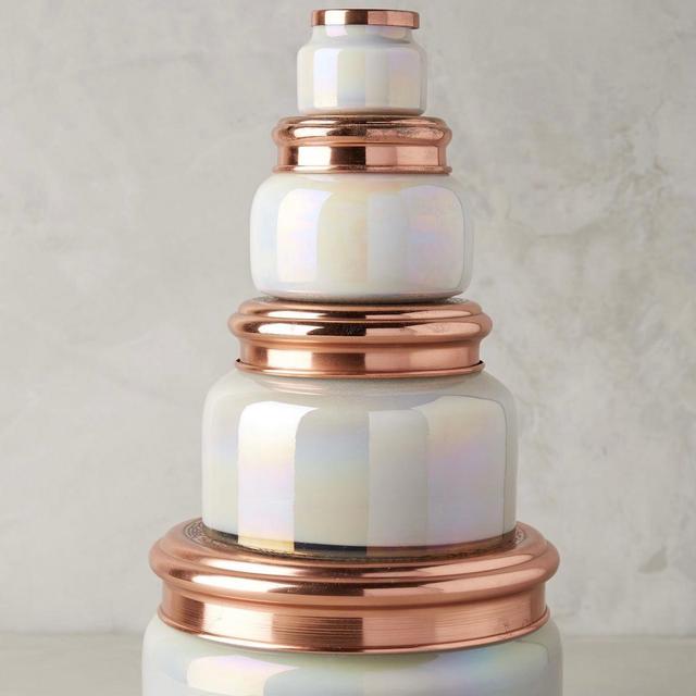 Anthropologie Capri Blue Mini Volcano Candle