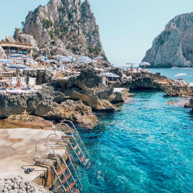 Trip to Fontelina Beach Club in Capri