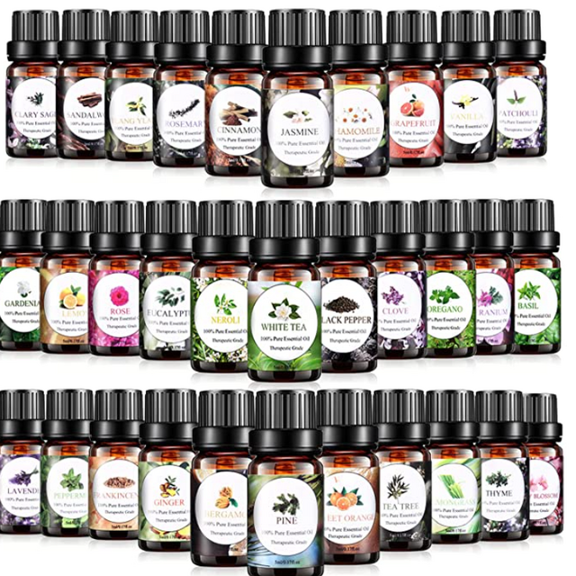Amazon Essential Oils Set