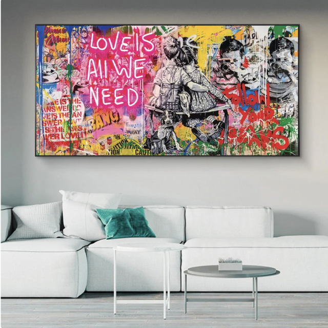 ArtZ® We Need Love Painting