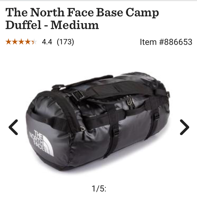 The North Face Base Camp Duffel - Medium Black