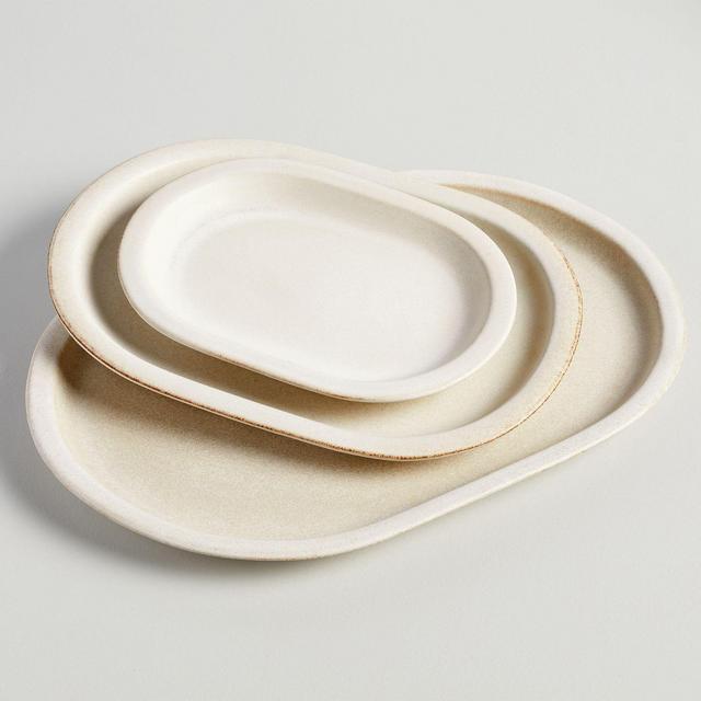 Mendocino Stoneware Serving Platter Small