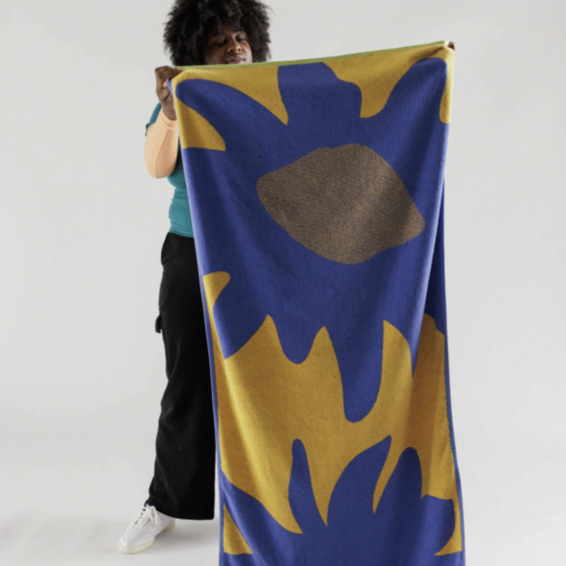 Baggu Bath Towel - Wild Sunflower