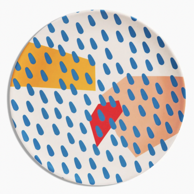 Bamboo Dinner Plate Set in Drops