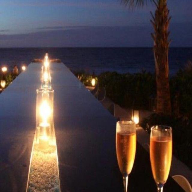 Dinner on Beach in Turks & Caicos
