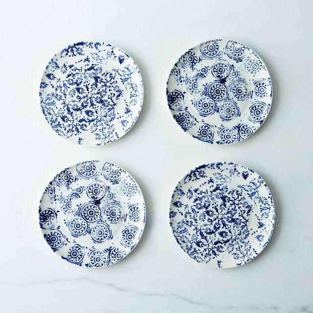 Round Small Plates (Set of 8)