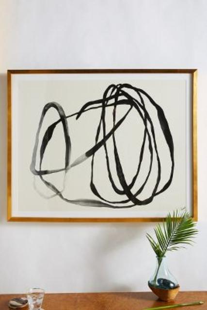 Motion Lines 3 Wall Art
